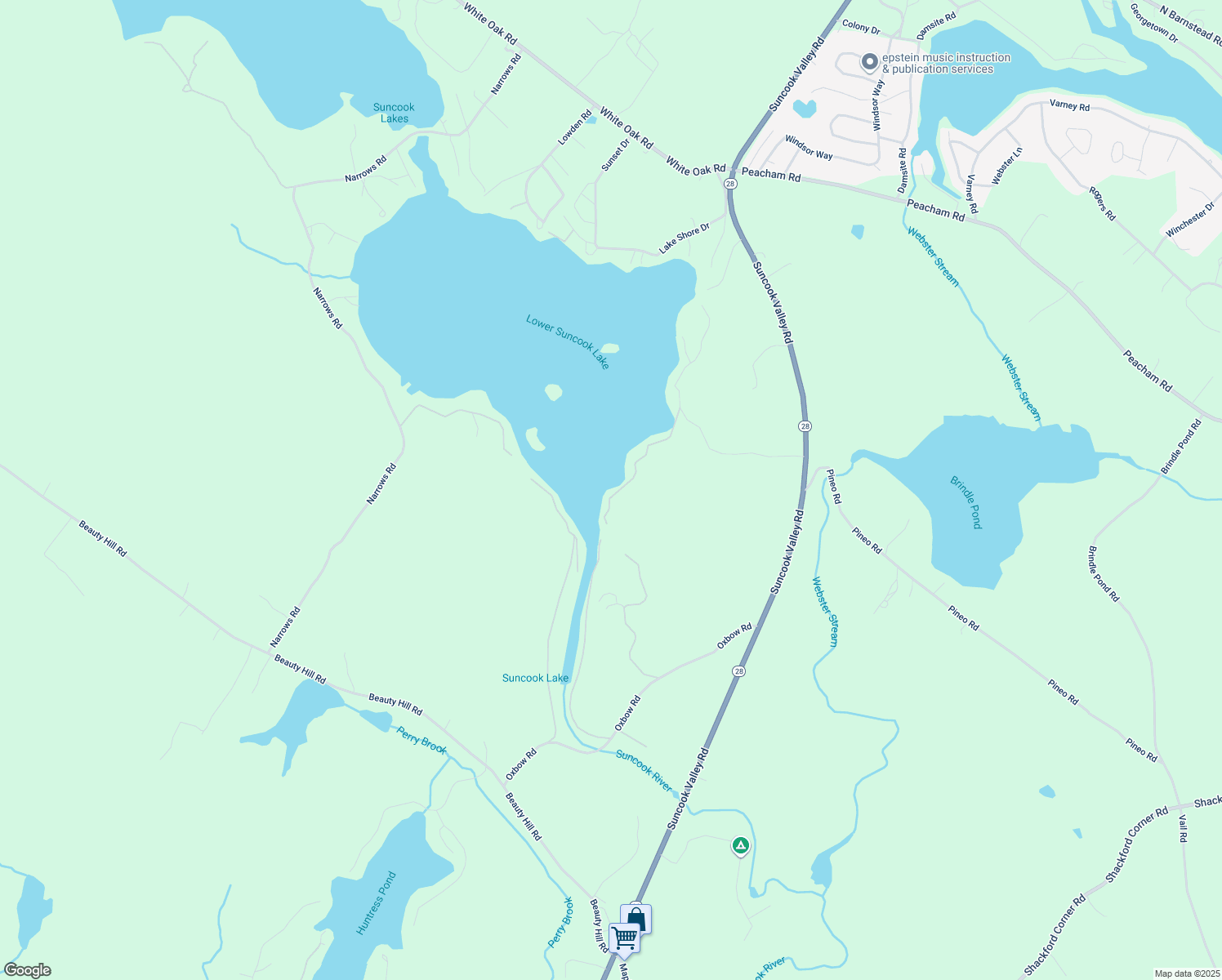 28 Ridge Road, Barnstead NH Walk Score