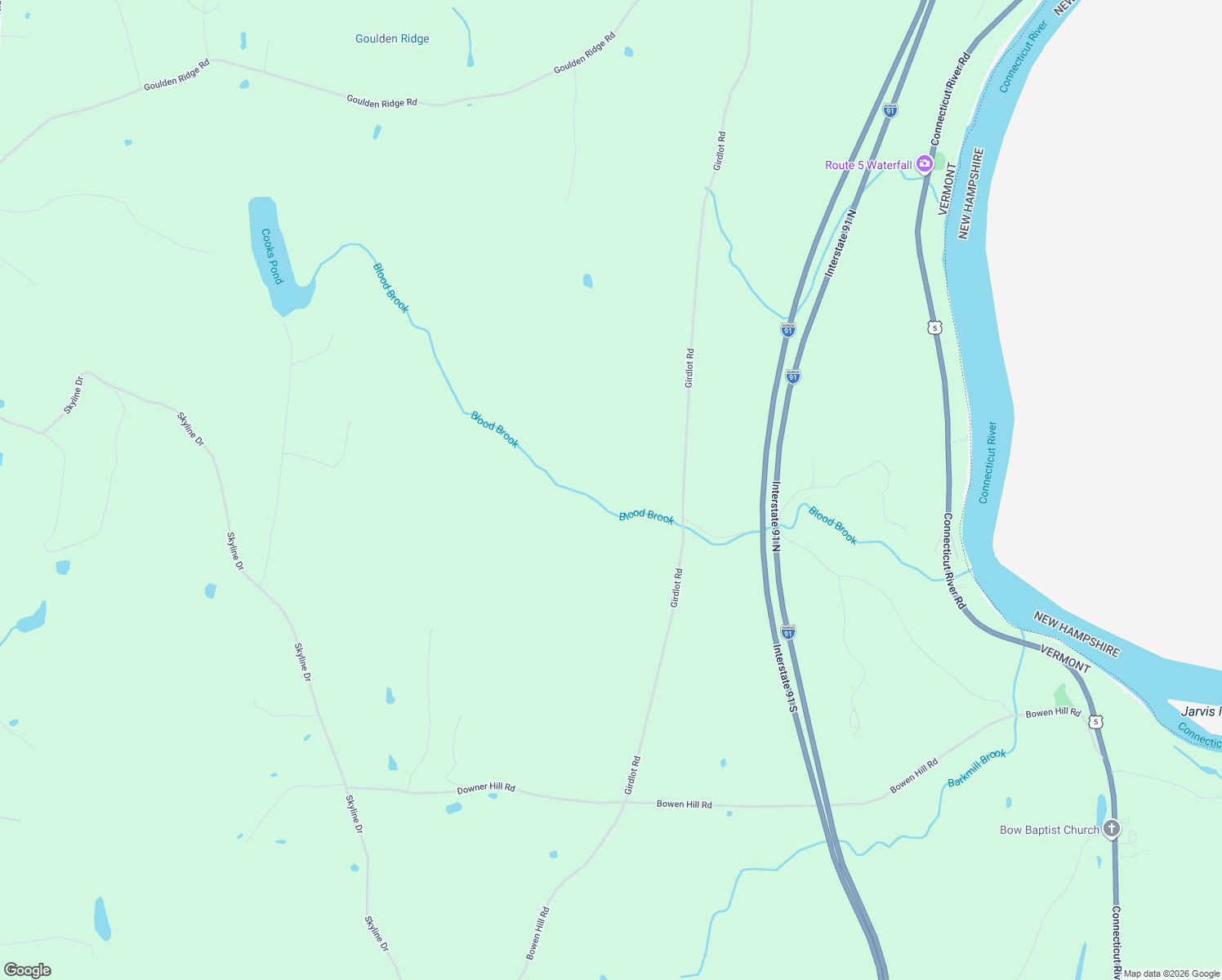 map of restaurants, bars, coffee shops, grocery stores, and more near in Weathersfield