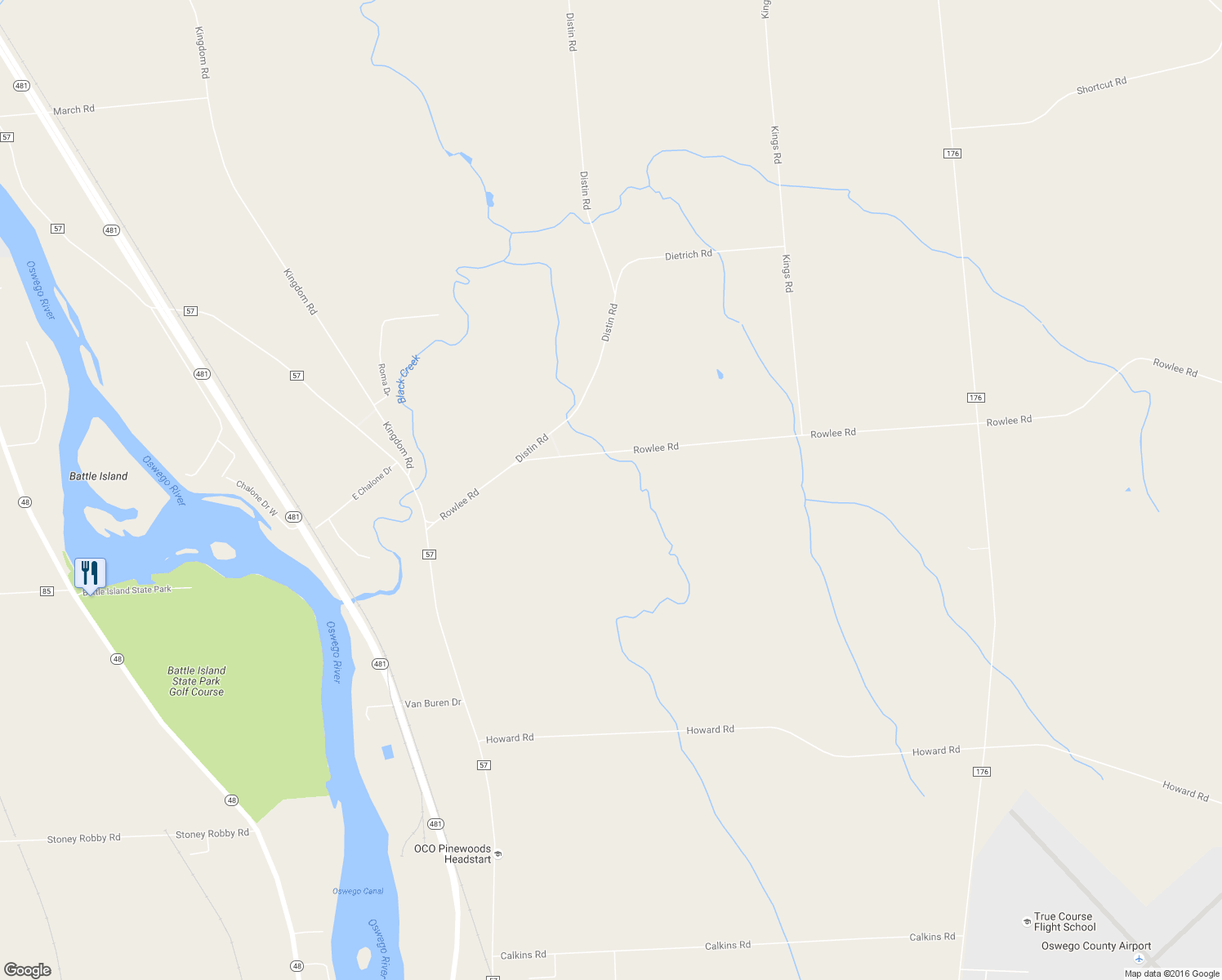 map of restaurants, bars, coffee shops, grocery stores, and more near 791 Rowlee Rd in Fulton