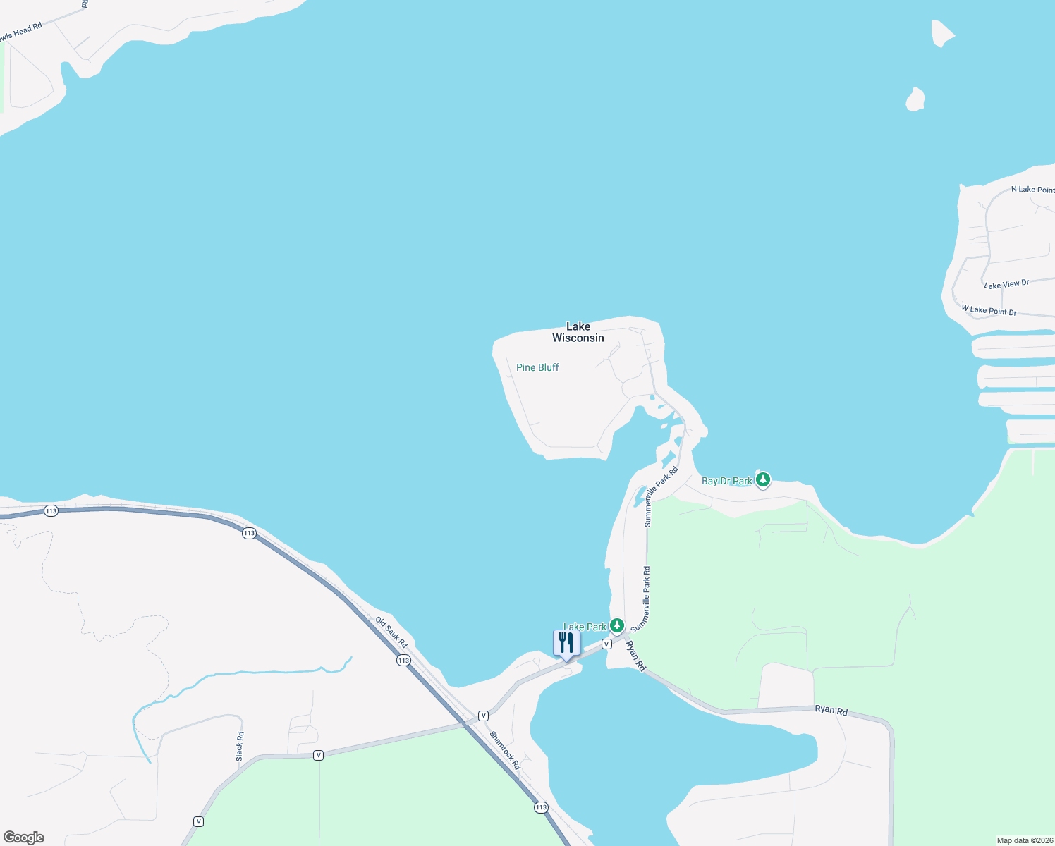 map of restaurants, bars, coffee shops, grocery stores, and more near 2737 Demynck Road in Lodi