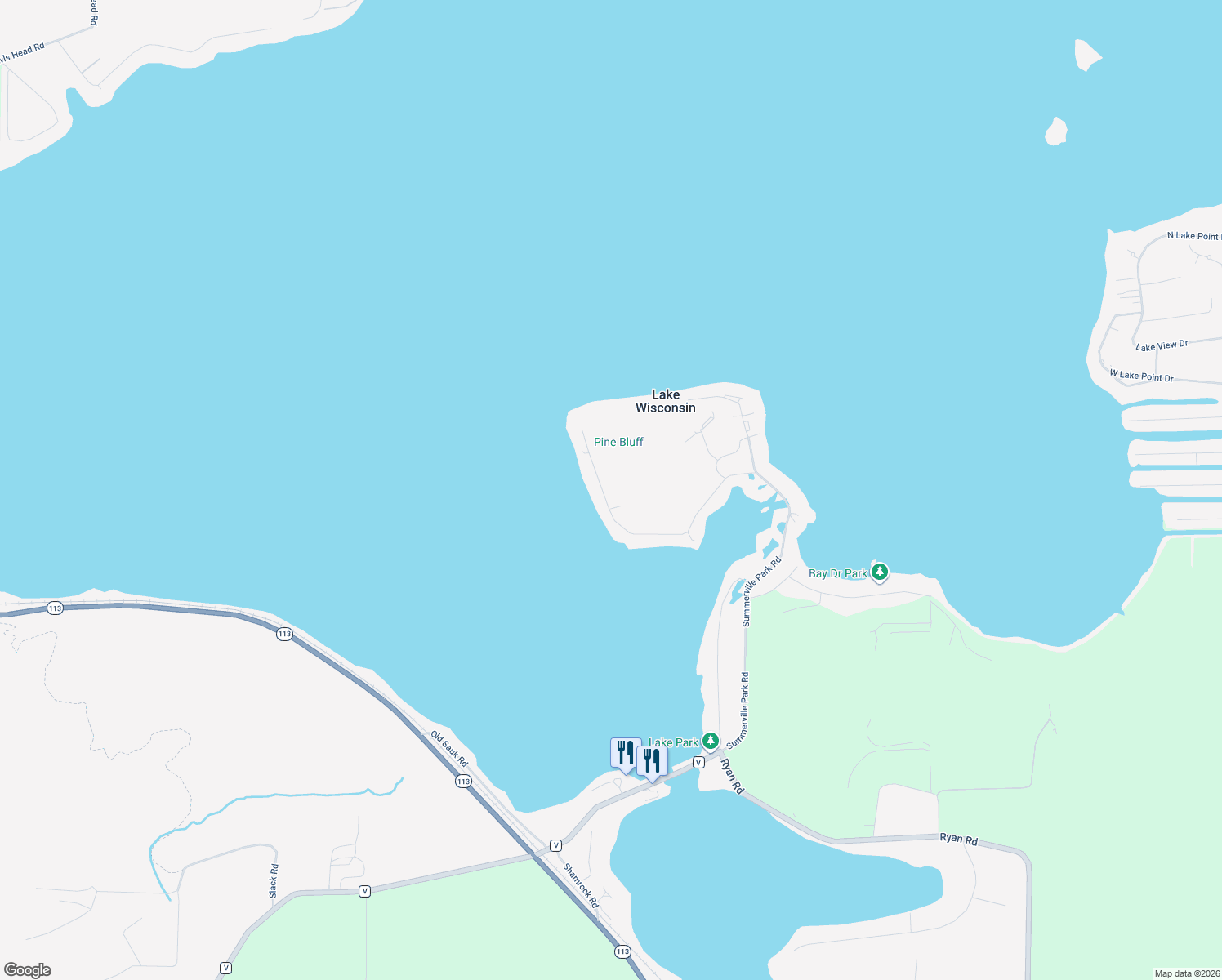 map of restaurants, bars, coffee shops, grocery stores, and more near 2737 Demynck Road in Lodi