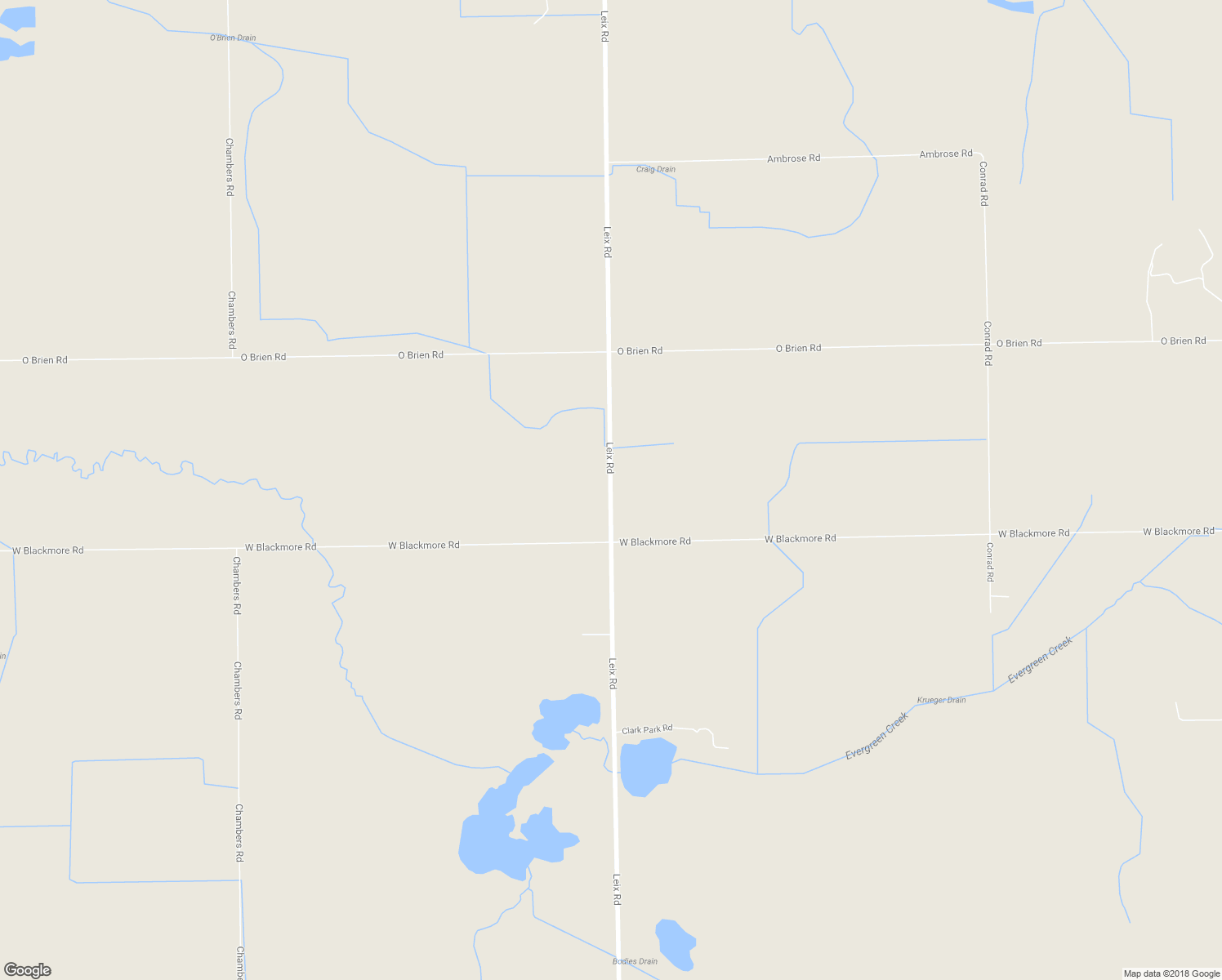 map of restaurants, bars, coffee shops, grocery stores, and more near 4684 Leix Road in Mayville