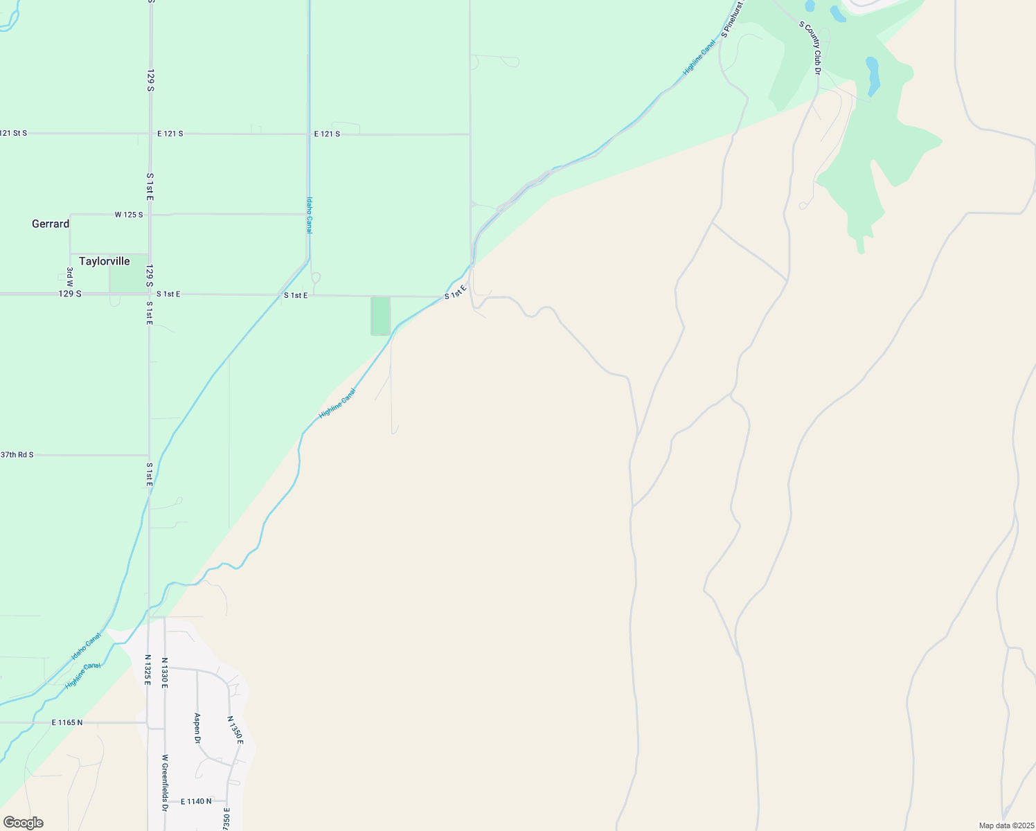 map of restaurants, bars, coffee shops, grocery stores, and more near 390 East 24th Street in Idaho Falls