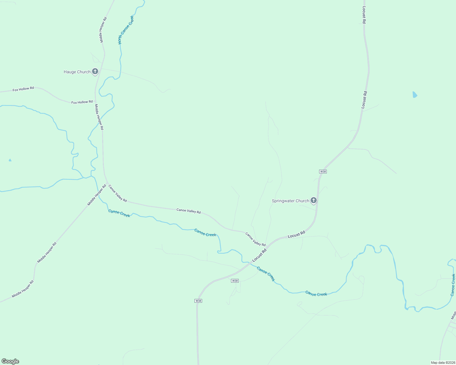map of restaurants, bars, coffee shops, grocery stores, and more near 1804 Canoe Valley Road in Decorah