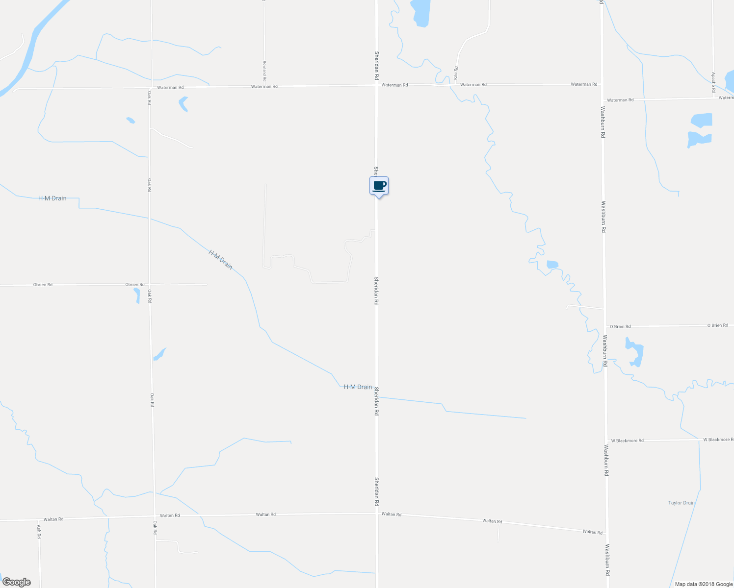 map of restaurants, bars, coffee shops, grocery stores, and more near 4626 Sheridan Road in Vassar