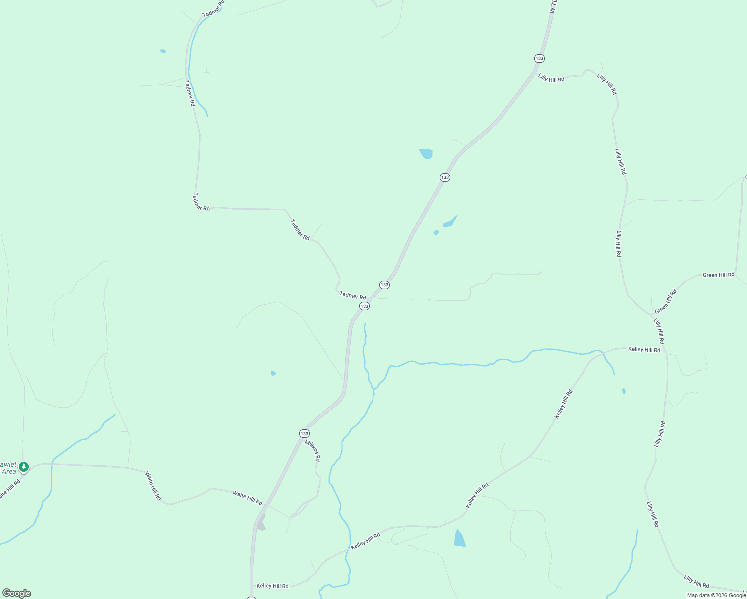 map of restaurants, bars, coffee shops, grocery stores, and more near 4112 Vermont 133 in Pawlet