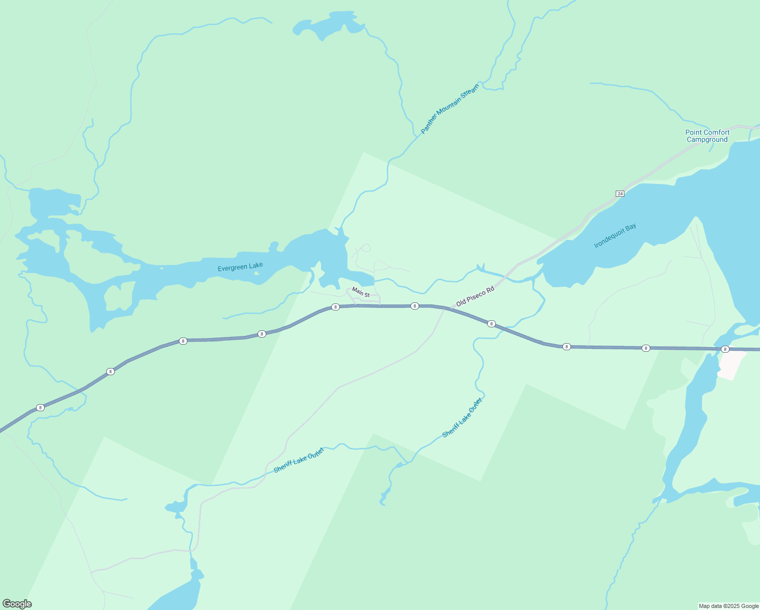 map of restaurants, bars, coffee shops, grocery stores, and more near 425 8 in Arietta