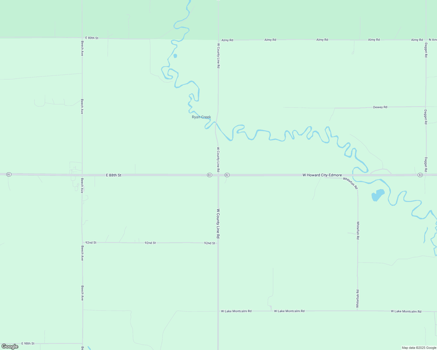 49329 Michigan 82, Howard City MI Walk Score