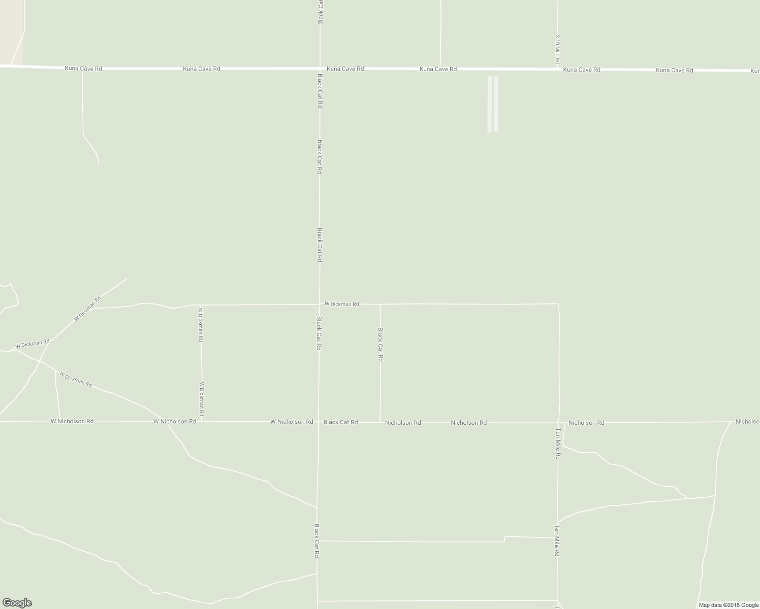 map of restaurants, bars, coffee shops, grocery stores, and more near Black Cat Road in Kuna