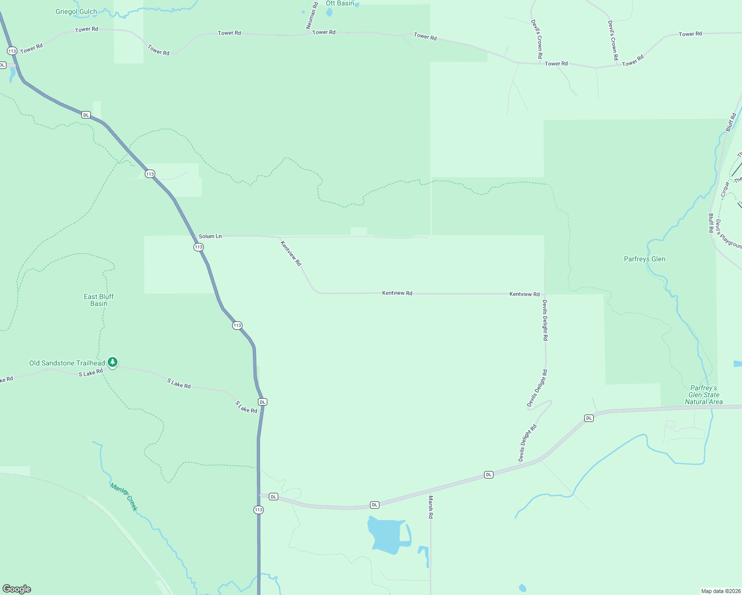 map of restaurants, bars, coffee shops, grocery stores, and more near E13231 Kentview Road in Merrimac