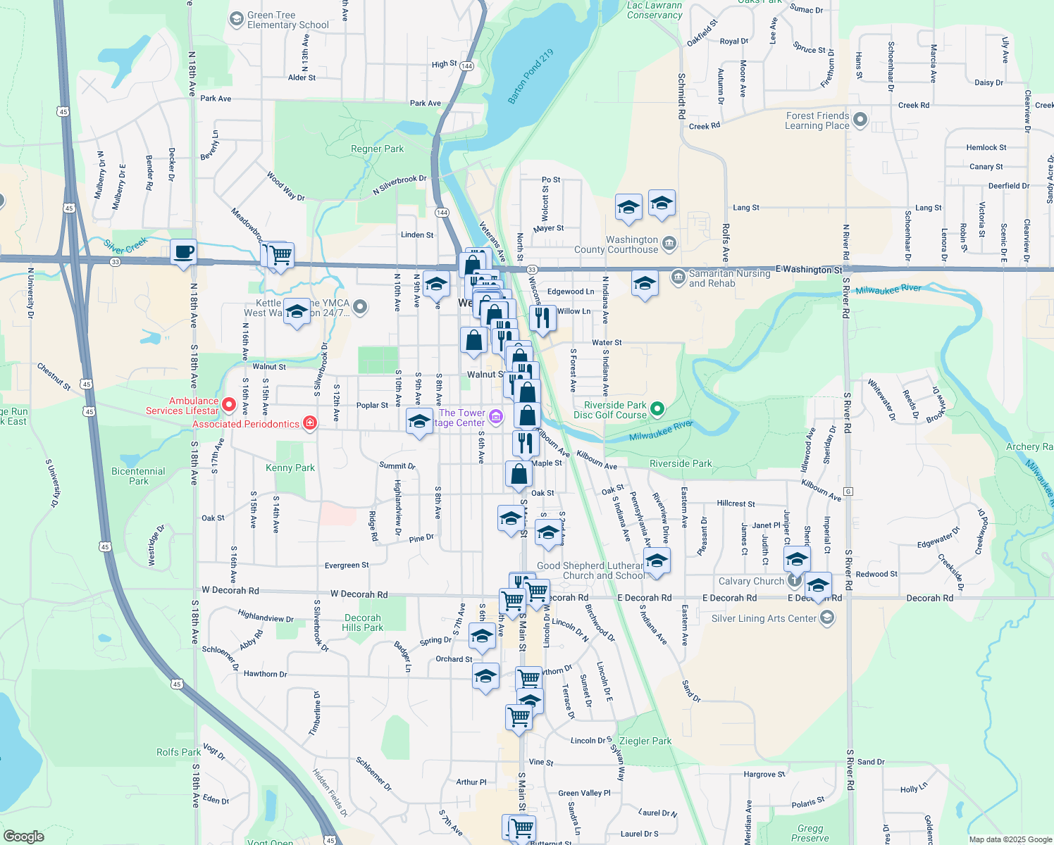 333 South Main Street, West Bend WI Walk Score