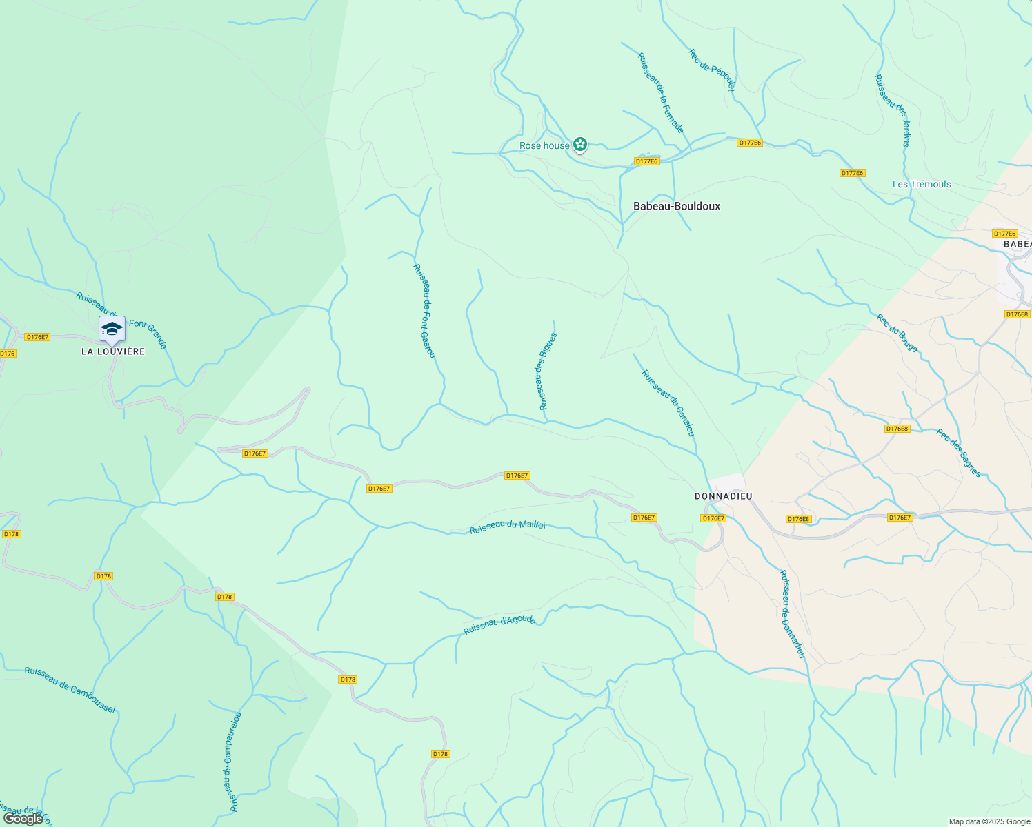 map of restaurants, bars, coffee shops, grocery stores, and more near in Assignan
