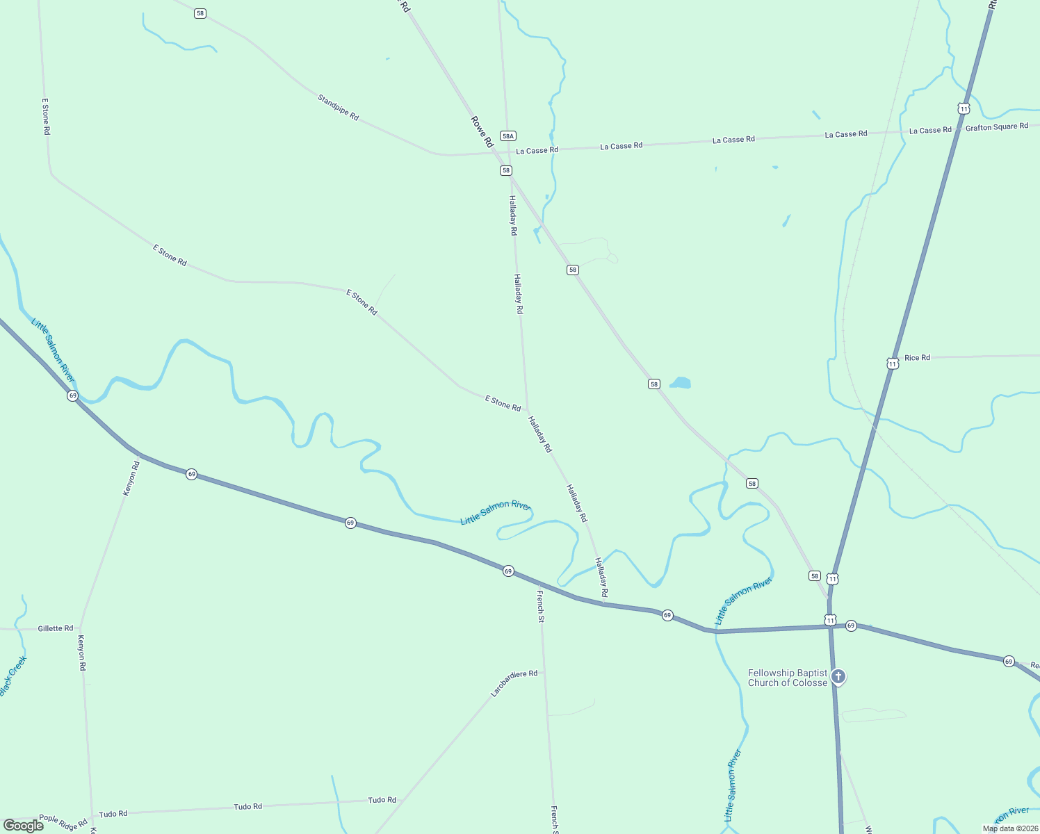 map of restaurants, bars, coffee shops, grocery stores, and more near 131 Halladay Rd in Mexico