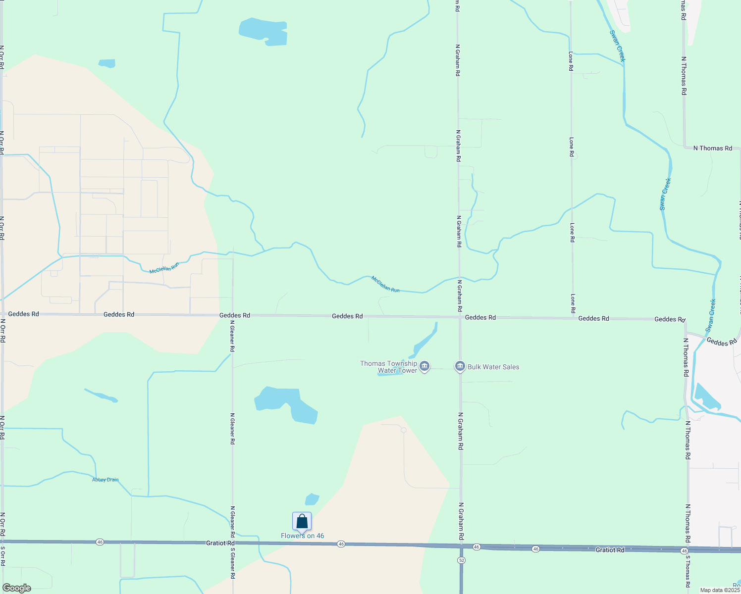 11400 Geddes Road, Freeland MI Walk Score