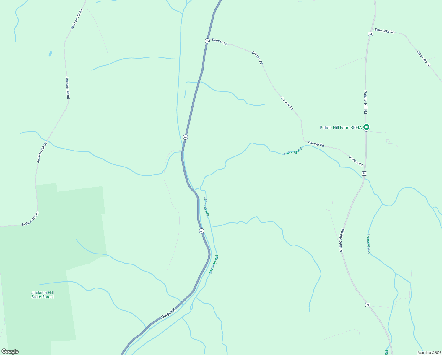 map of restaurants, bars, coffee shops, grocery stores, and more near 11902 Highway 46 in Boonville