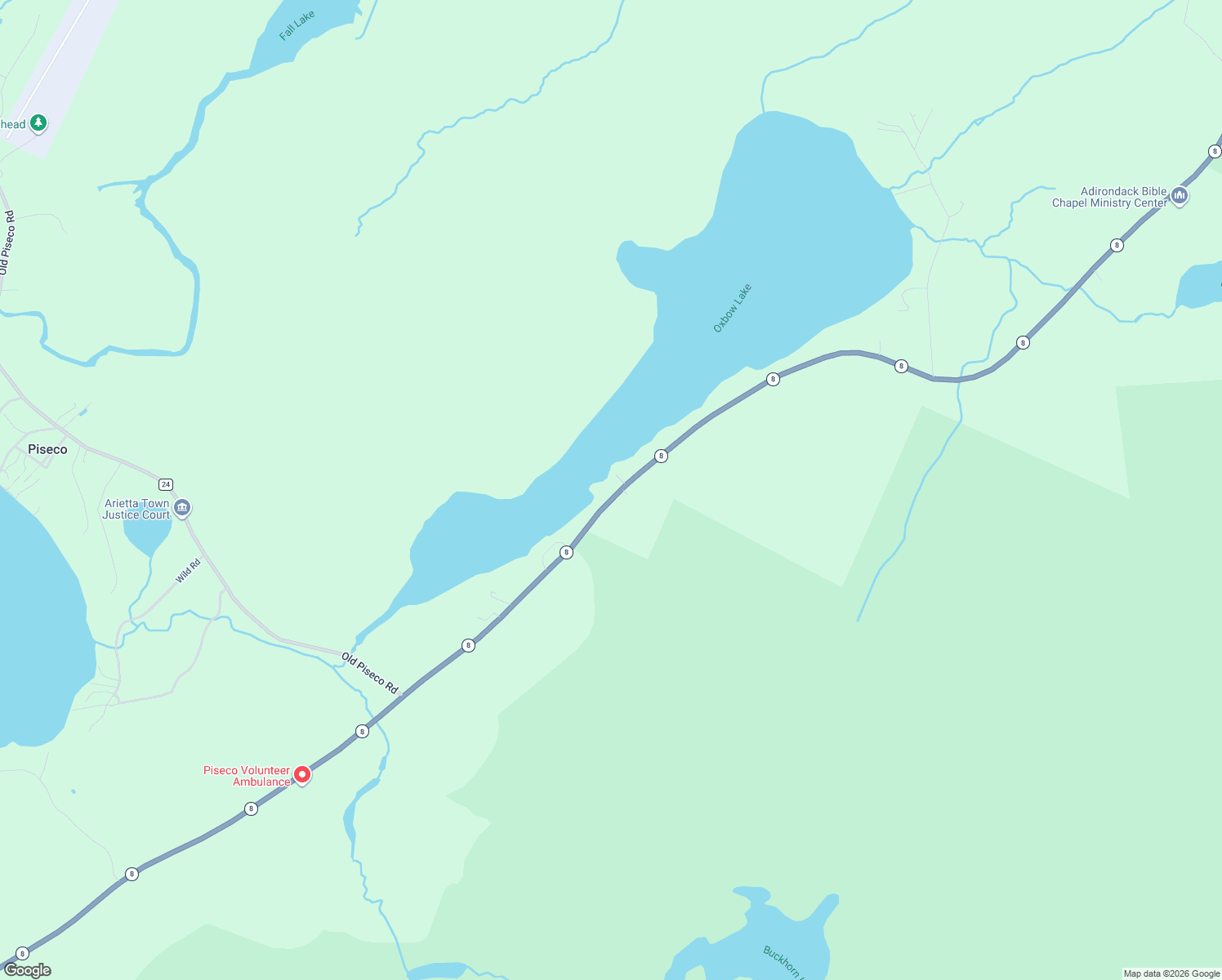 map of restaurants, bars, coffee shops, grocery stores, and more near 2078 New York 8 in Lake Pleasant