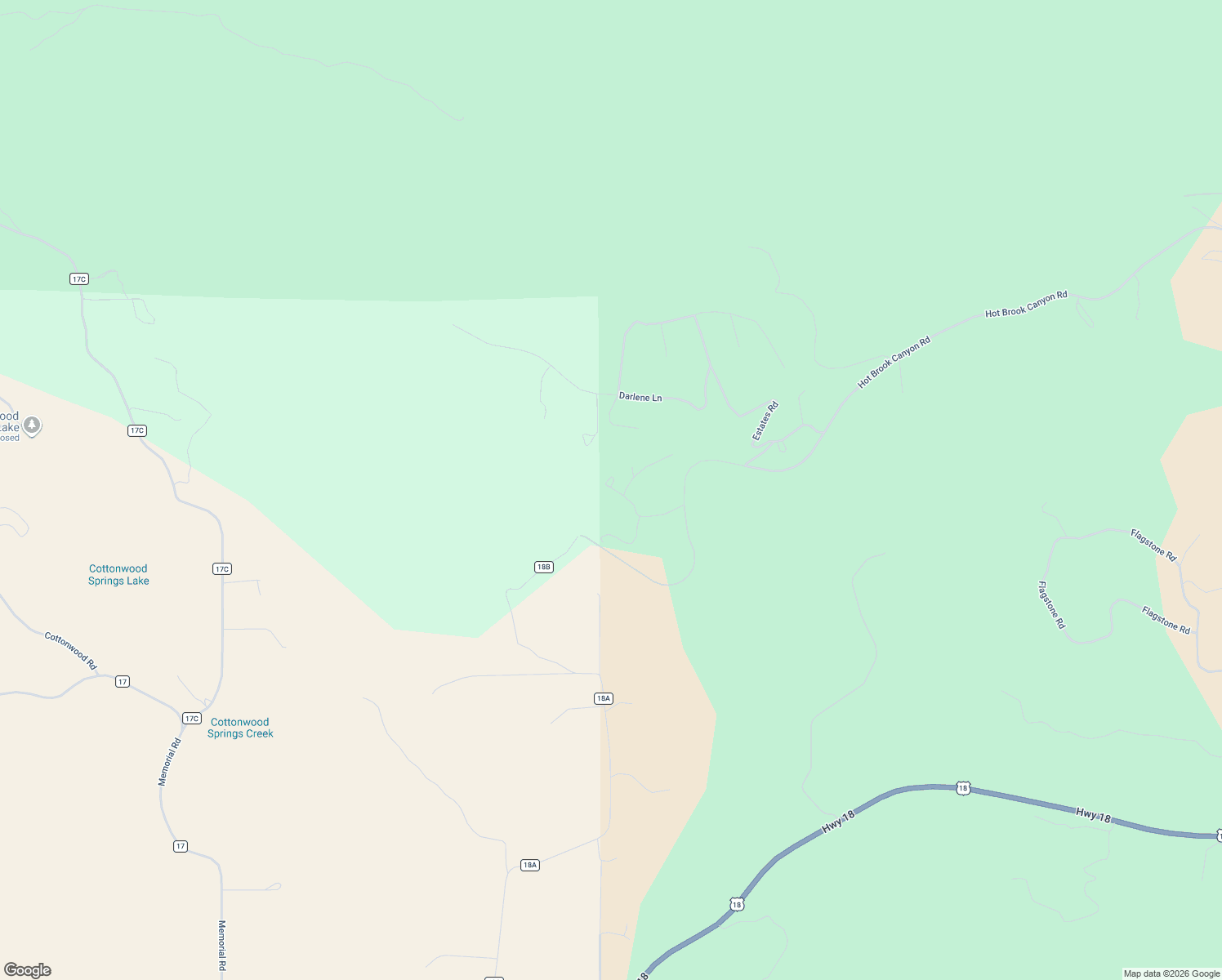 map of restaurants, bars, coffee shops, grocery stores, and more near 27325 Simunek Court in Hot Springs