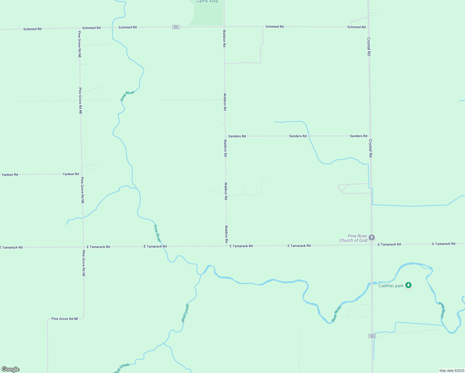 map of restaurants, bars, coffee shops, grocery stores, and more near 10320 Waldron Road in Vestaburg