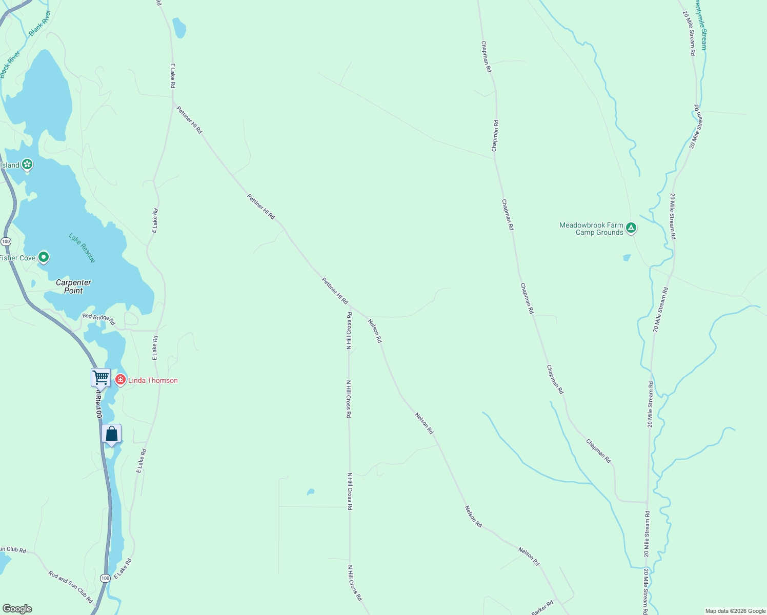 map of restaurants, bars, coffee shops, grocery stores, and more near 35 North Hill Pent Road in Windsor County