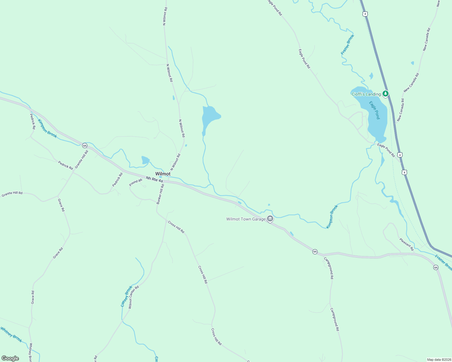 map of restaurants, bars, coffee shops, grocery stores, and more near 47 Patterson Road in Wilmot