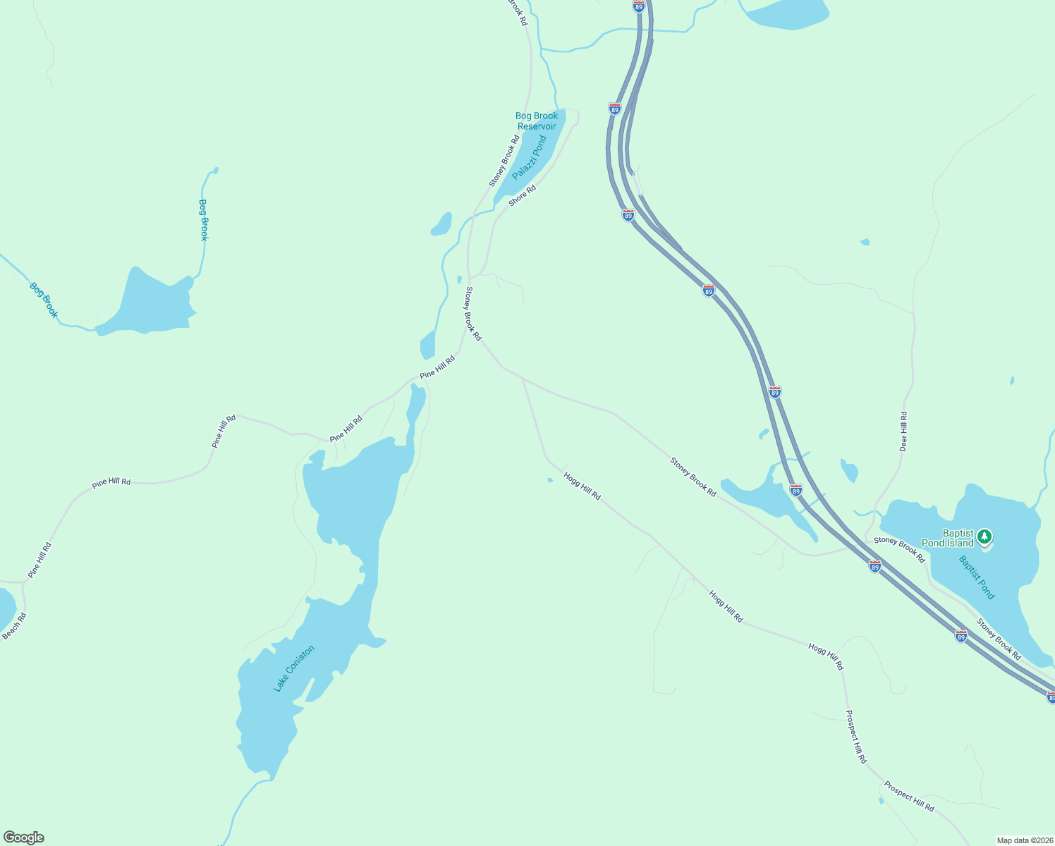 map of restaurants, bars, coffee shops, grocery stores, and more near 1327 Stoney Brook Road in Grantham