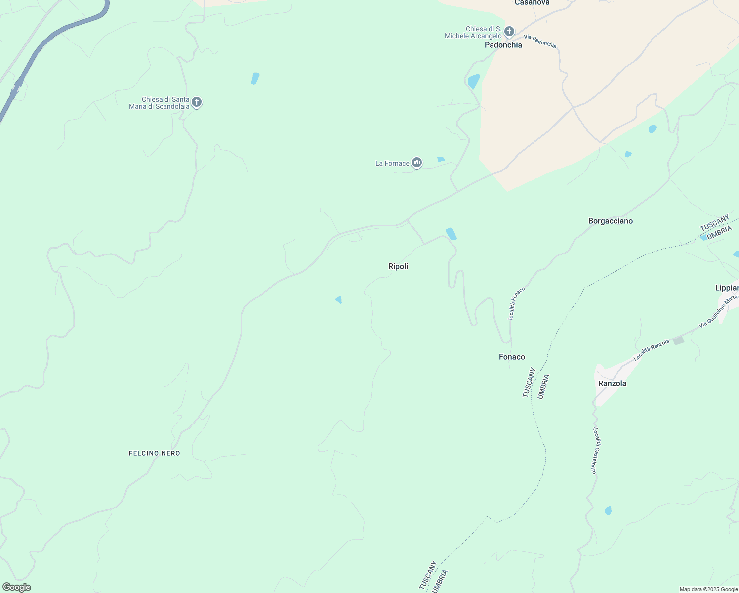 map of restaurants, bars, coffee shops, grocery stores, and more near 19 Località Ripoli in Provincia di Arezzo