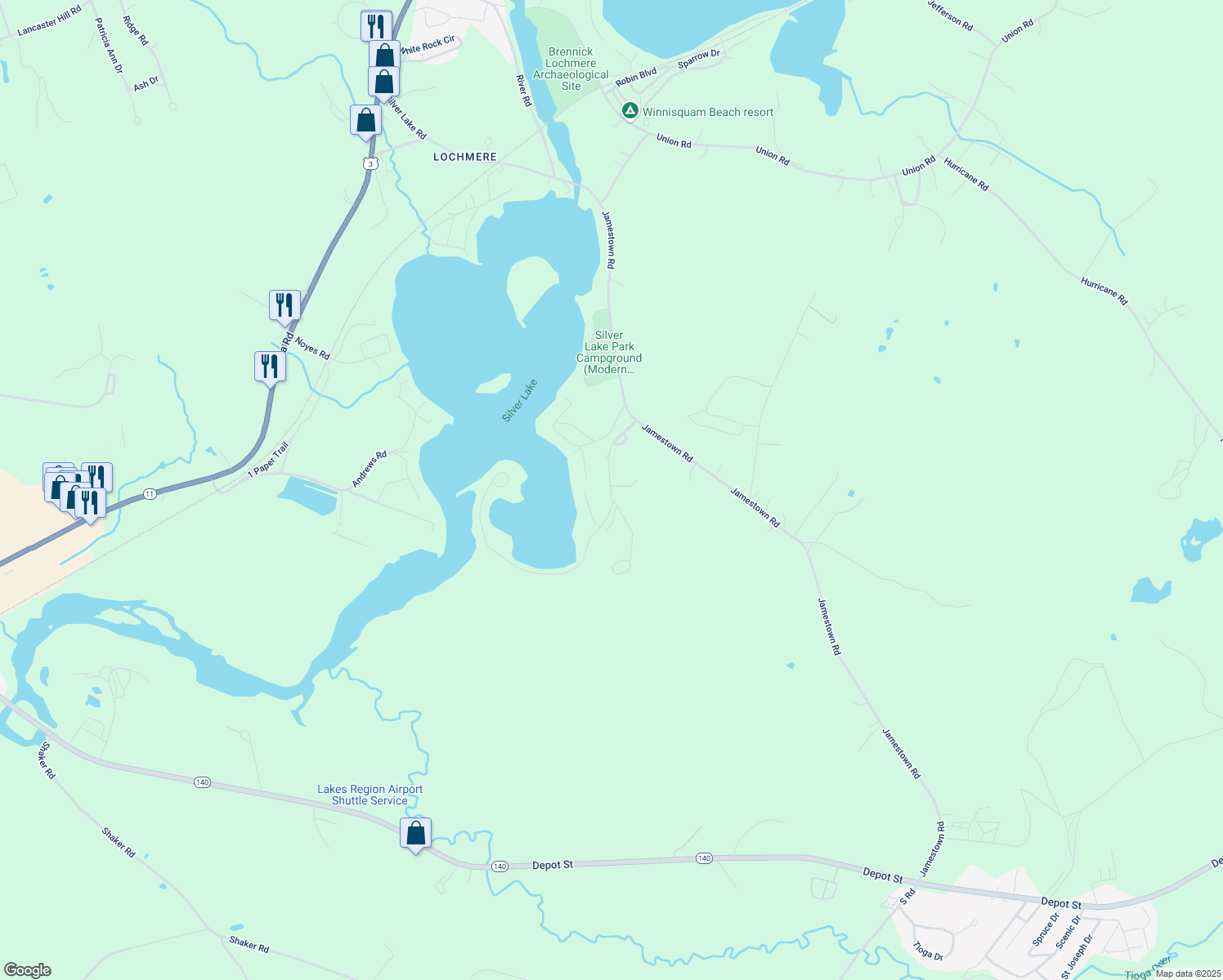 map of restaurants, bars, coffee shops, grocery stores, and more near 81 Gardners Grove Road in Belmont