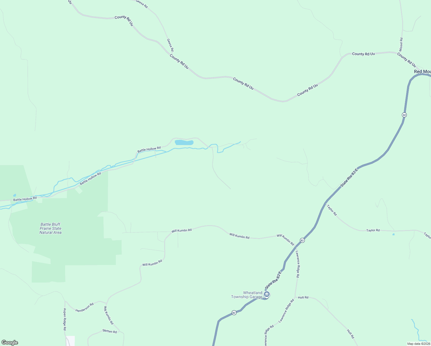 map of restaurants, bars, coffee shops, grocery stores, and more near Buck Run Road in Vernon County