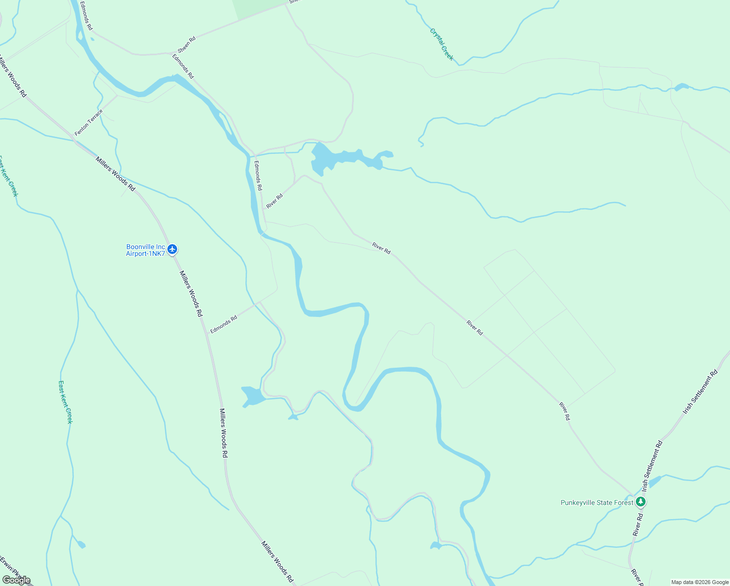 map of restaurants, bars, coffee shops, grocery stores, and more near 910 River Road in Boonville