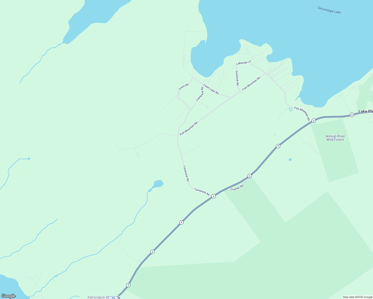 map of restaurants, bars, coffee shops, grocery stores, and more near 162 Tamarack Rd in Lake Pleasant