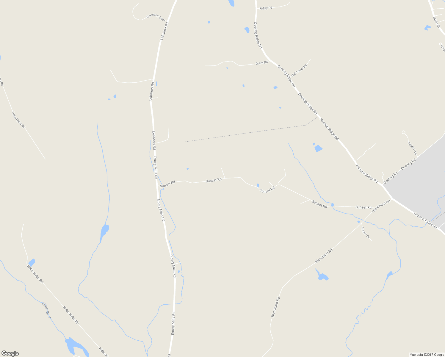 map of restaurants, bars, coffee shops, grocery stores, and more near 257 Sunset Road in Sanford