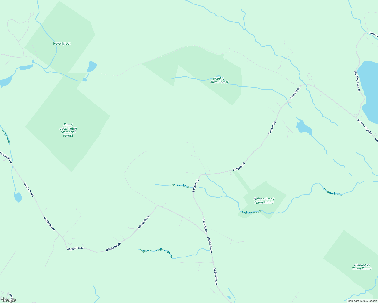 map of restaurants, bars, coffee shops, grocery stores, and more near 133 Sargent Road in Gilmanton