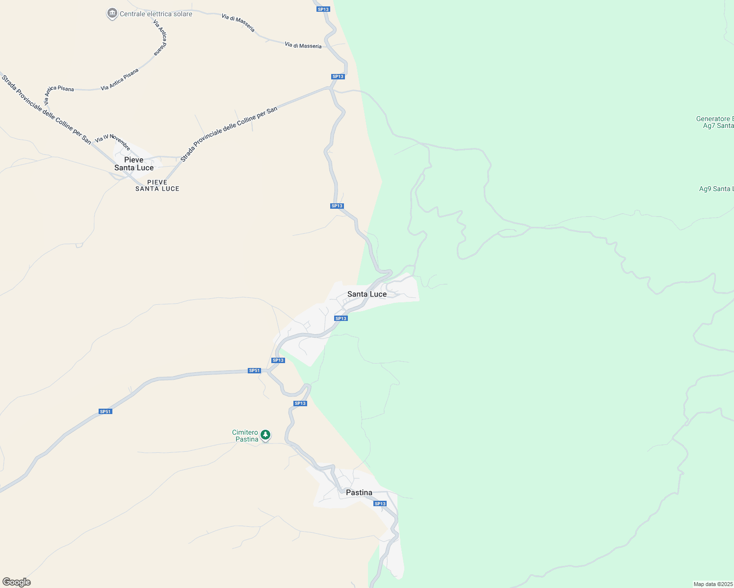 map of restaurants, bars, coffee shops, grocery stores, and more near in Santa Luce
