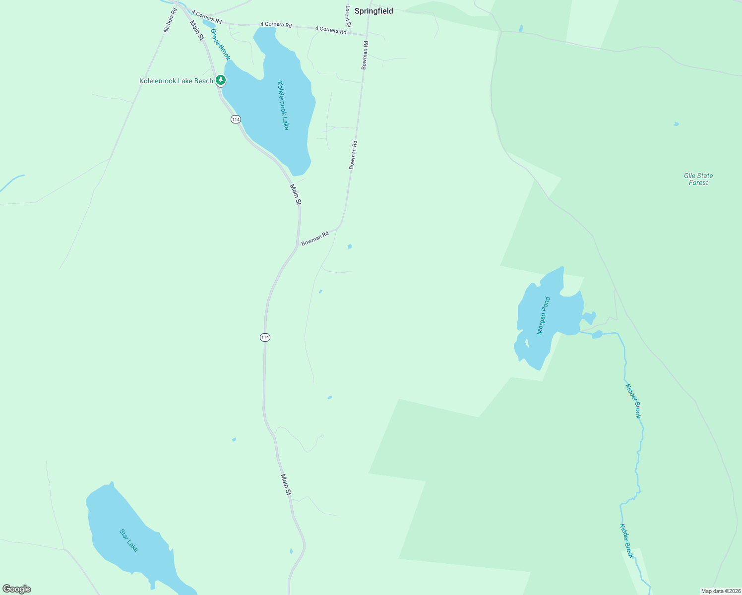 map of restaurants, bars, coffee shops, grocery stores, and more near 139 Webster Pass in Springfield