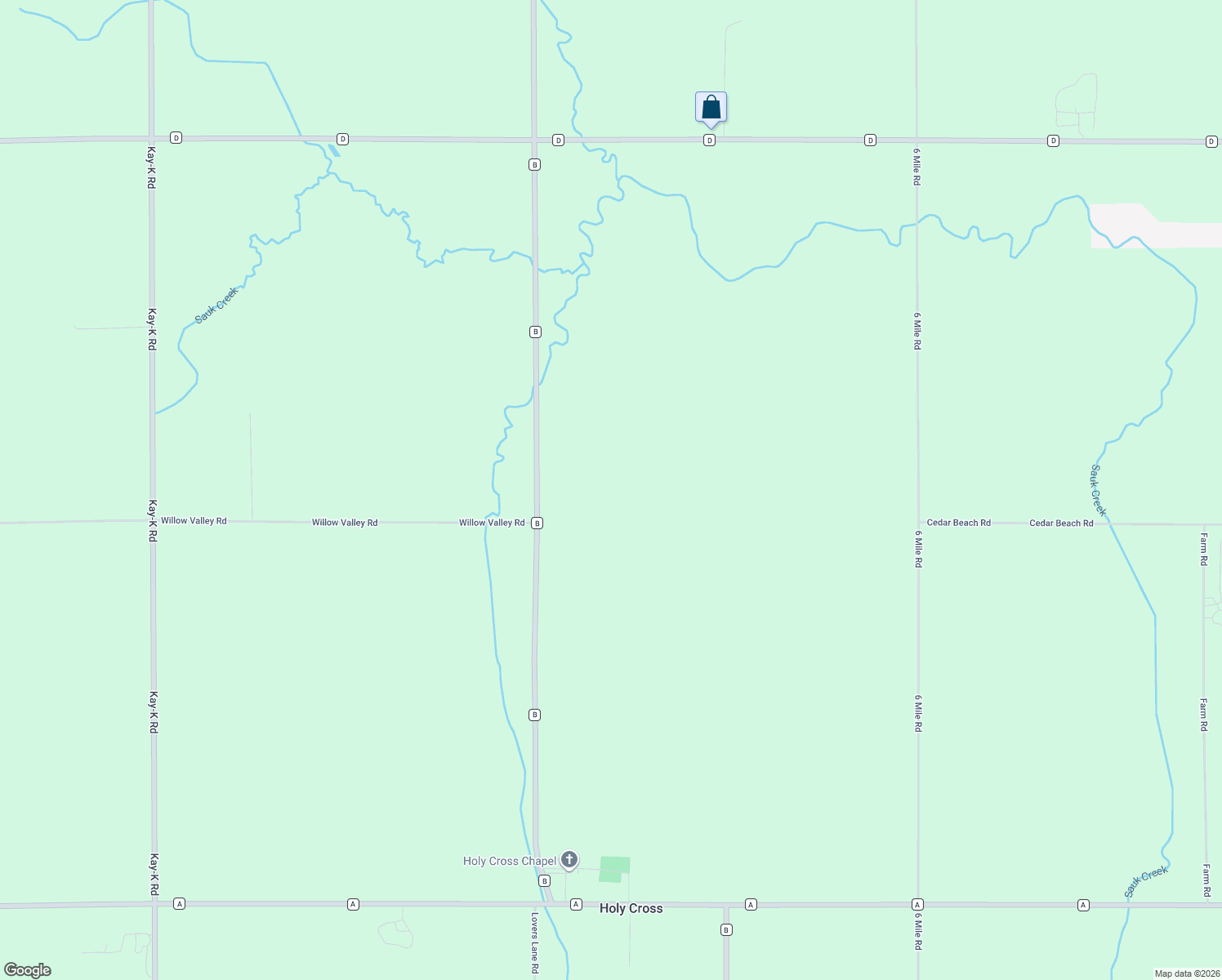 map of restaurants, bars, coffee shops, grocery stores, and more near 5718 County Road B in Belgium