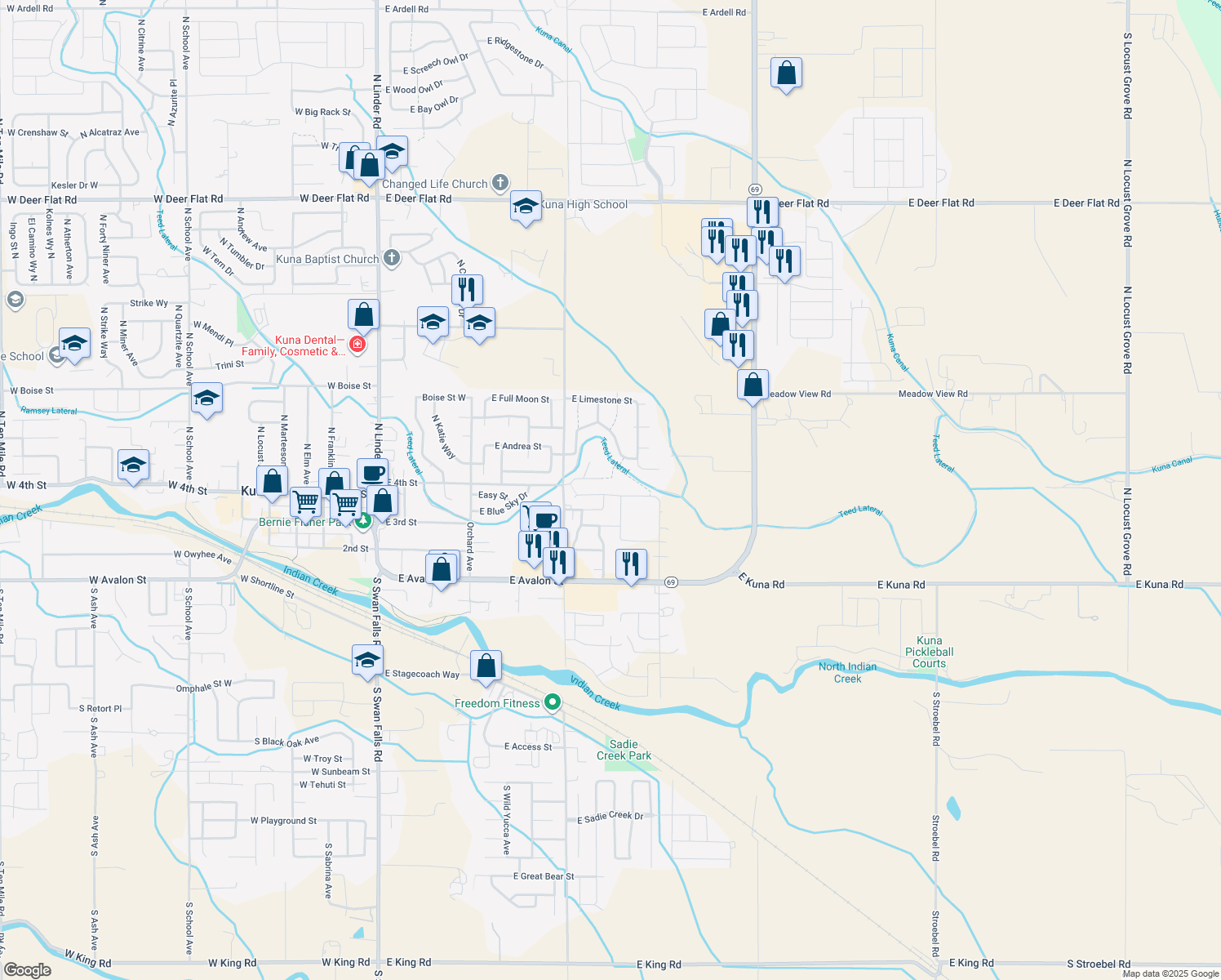 1002 East Folgado Street, Kuna ID Walk Score