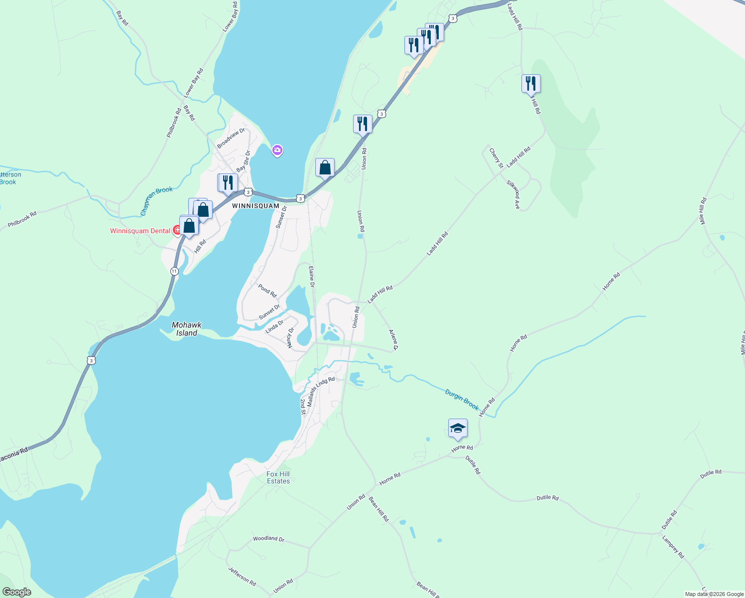 map of restaurants, bars, coffee shops, grocery stores, and more near 345 Ladd Hill Rd in Belmont