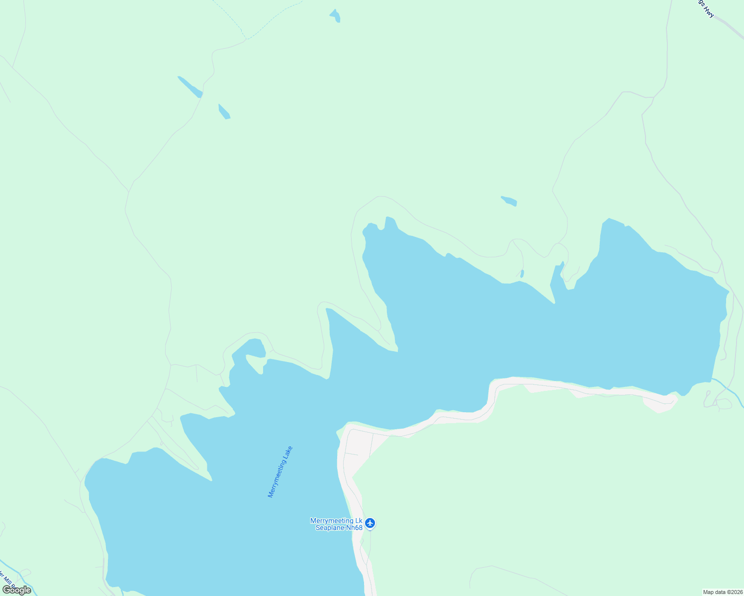 map of restaurants, bars, coffee shops, grocery stores, and more near 159 North Shore Road in New Durham