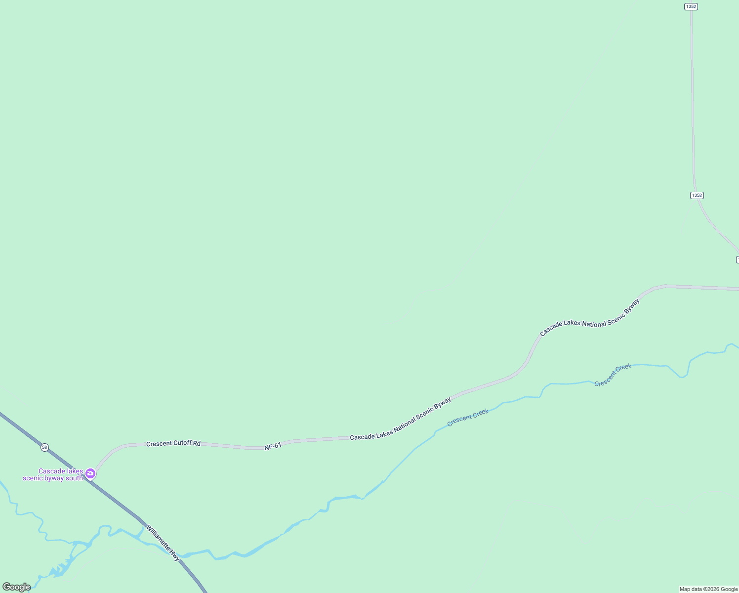 map of restaurants, bars, coffee shops, grocery stores, and more near in Crescent Lake Junction