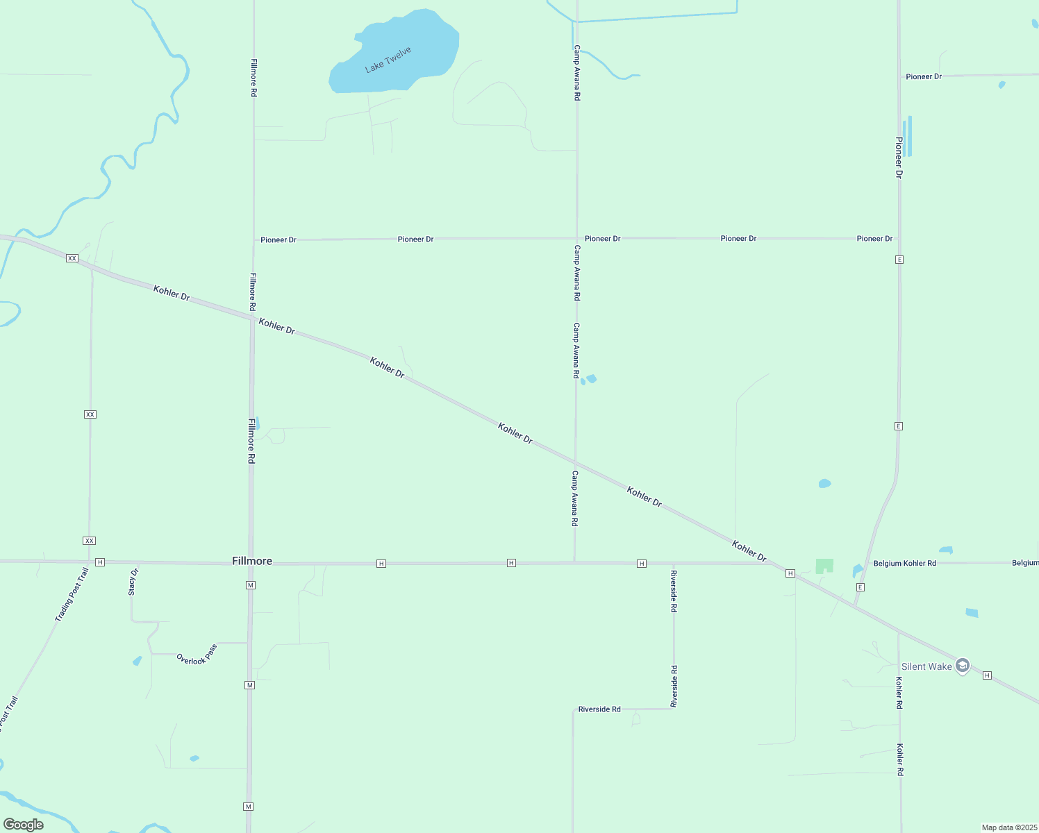 map of restaurants, bars, coffee shops, grocery stores, and more near 176 Kohler Dr in Fredonia