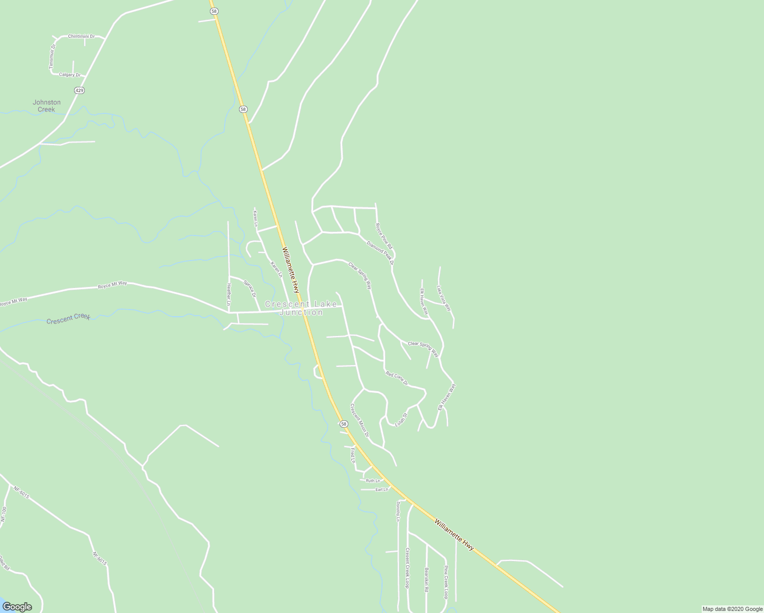 map of restaurants, bars, coffee shops, grocery stores, and more near 18863 Clear Spring Way in Crescent