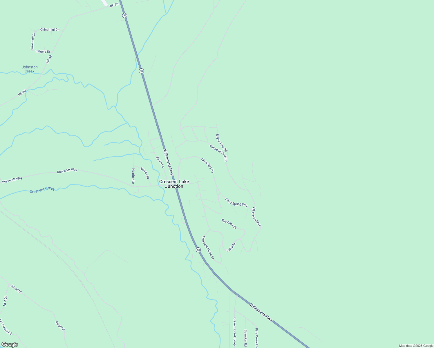 map of restaurants, bars, coffee shops, grocery stores, and more near 18909 Clear Spring Way in Crescent