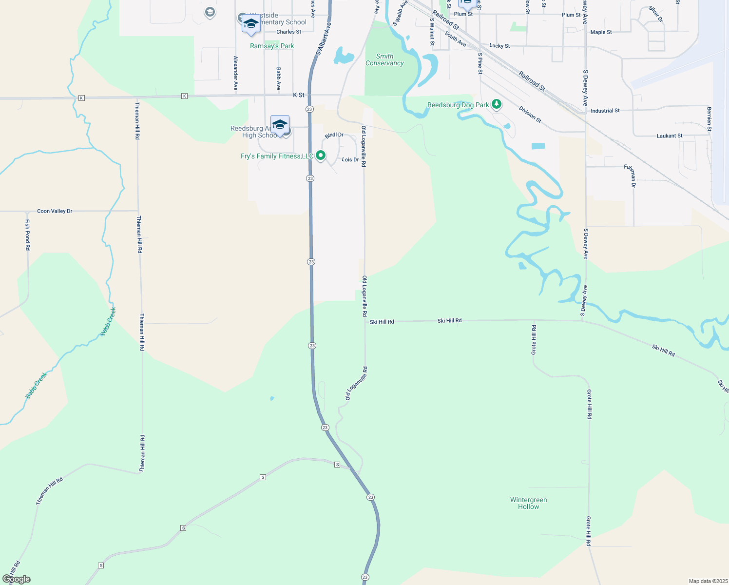 Old Loganville Road, Reedsburg WI Walk Score