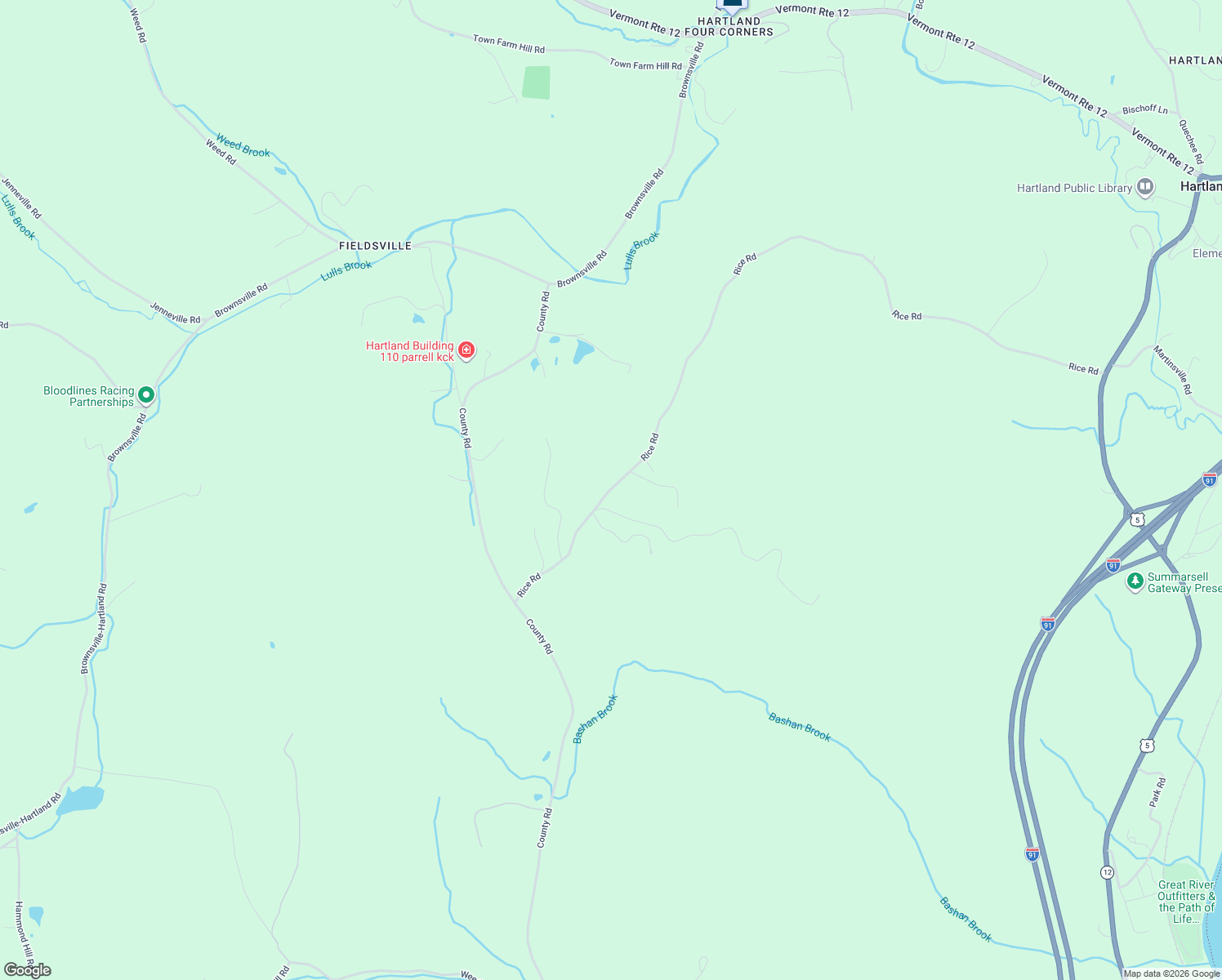 map of restaurants, bars, coffee shops, grocery stores, and more near 6 Vireo View Road in Windsor