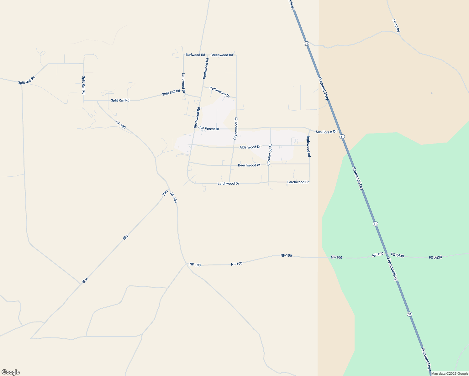 map of restaurants, bars, coffee shops, grocery stores, and more near 12012 Larchwood Drive in La Pine