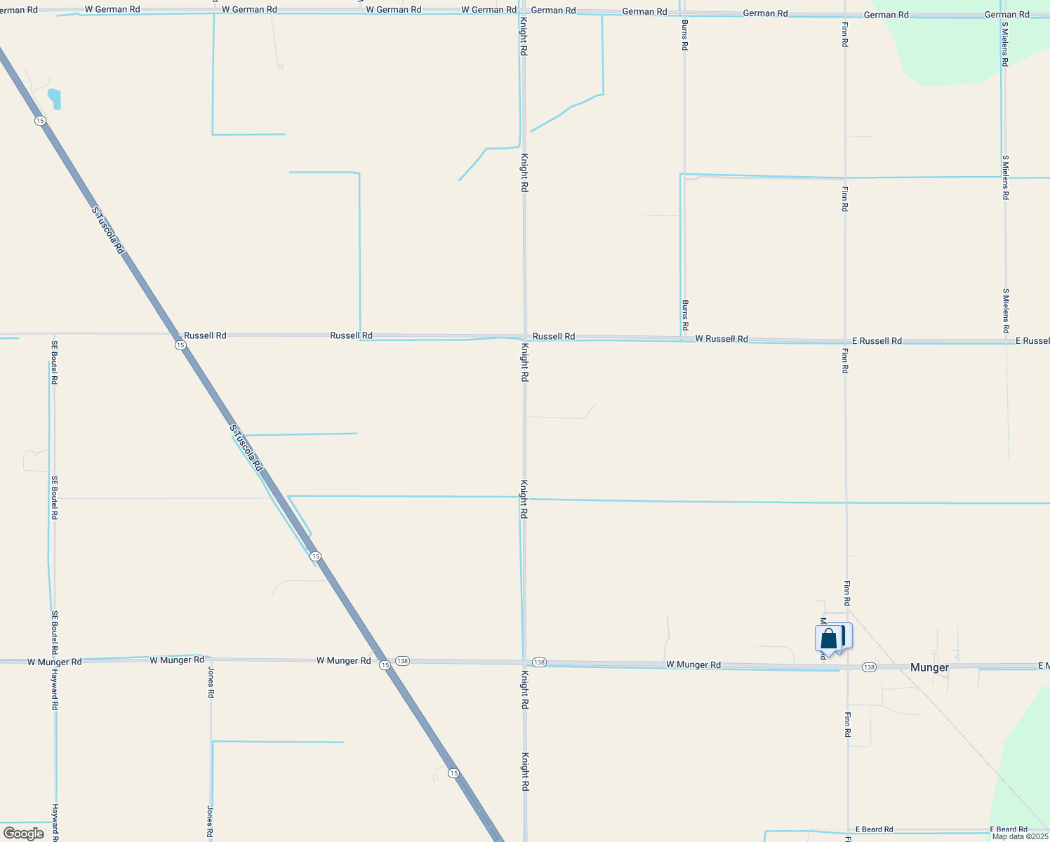 map of restaurants, bars, coffee shops, grocery stores, and more near 1165 Knight Road in Munger