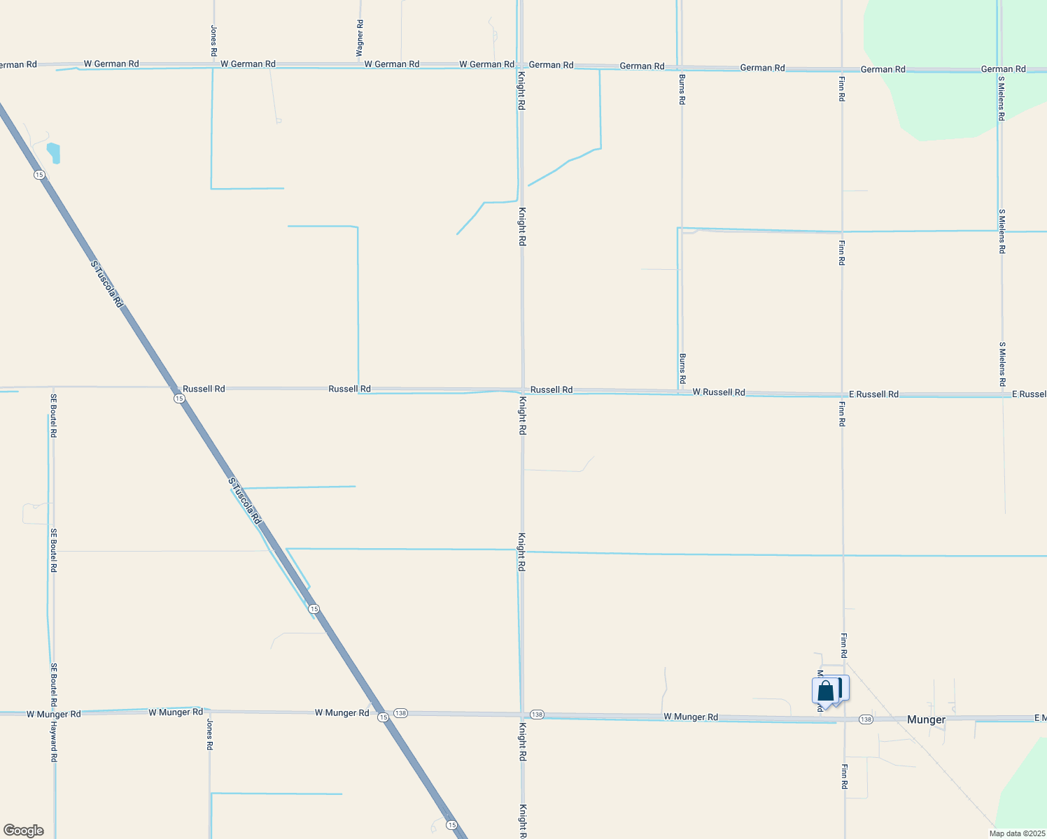map of restaurants, bars, coffee shops, grocery stores, and more near 1055 Knight Road in Munger