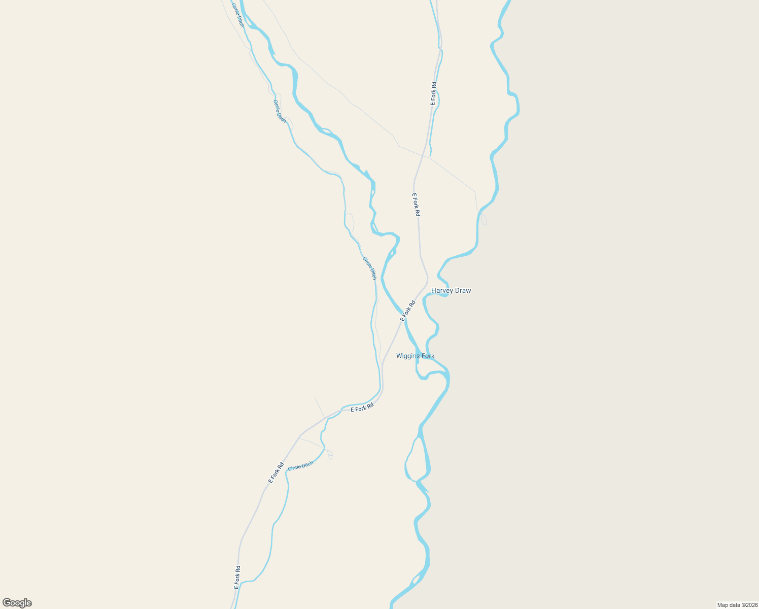 map of restaurants, bars, coffee shops, grocery stores, and more near 581 East Fork Road in Dubois