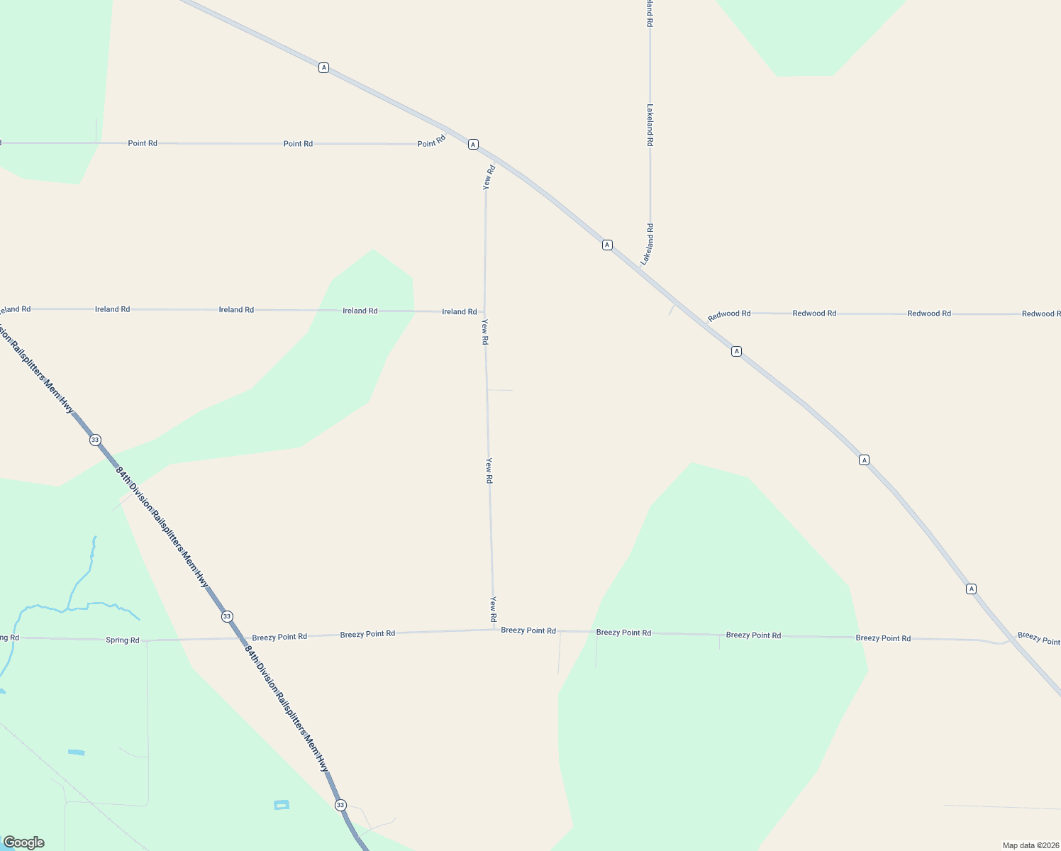 map of restaurants, bars, coffee shops, grocery stores, and more near N9592 Yew Road in Beaver Dam