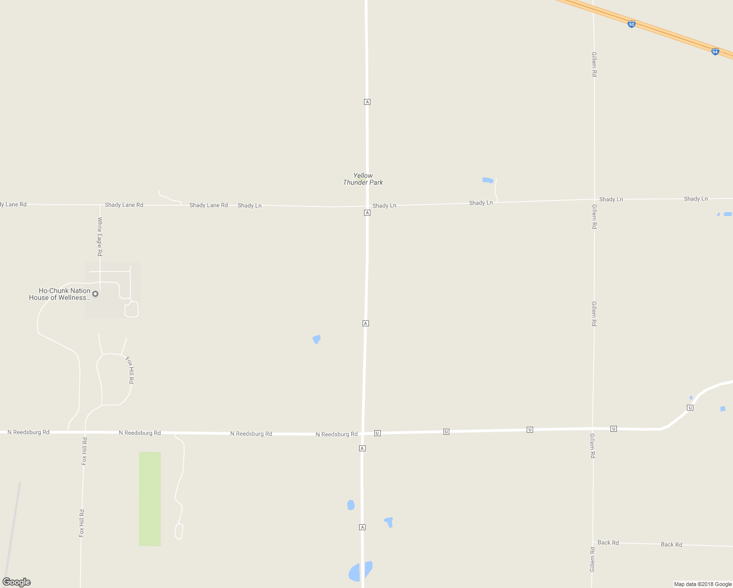 map of restaurants, bars, coffee shops, grocery stores, and more near County Road A in Baraboo